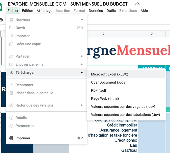 Bien établir un budget mensuel pour réussir !